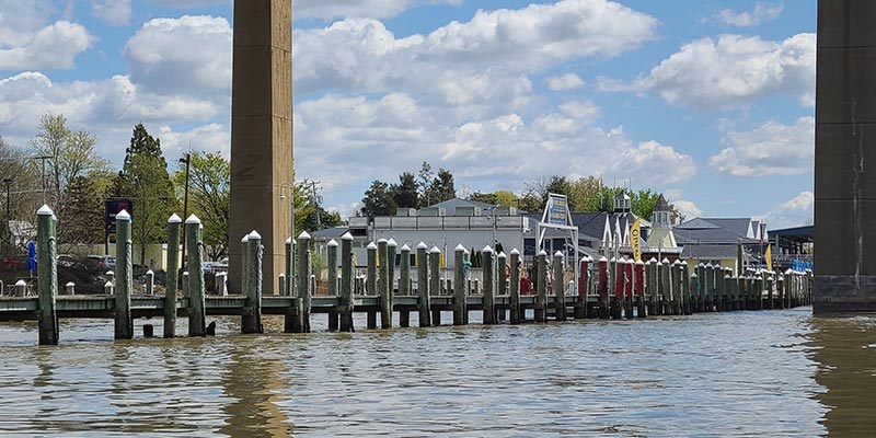 waterfront view of Schaefer's